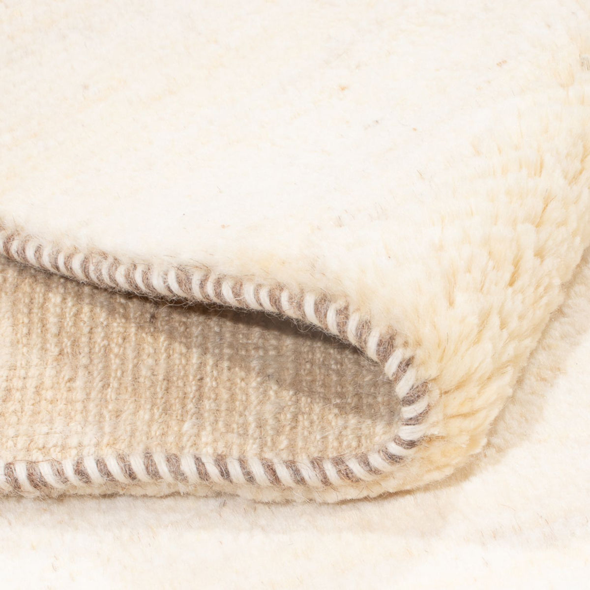 Gabbeh-matta - persisk - 200 x 148 cm - vit