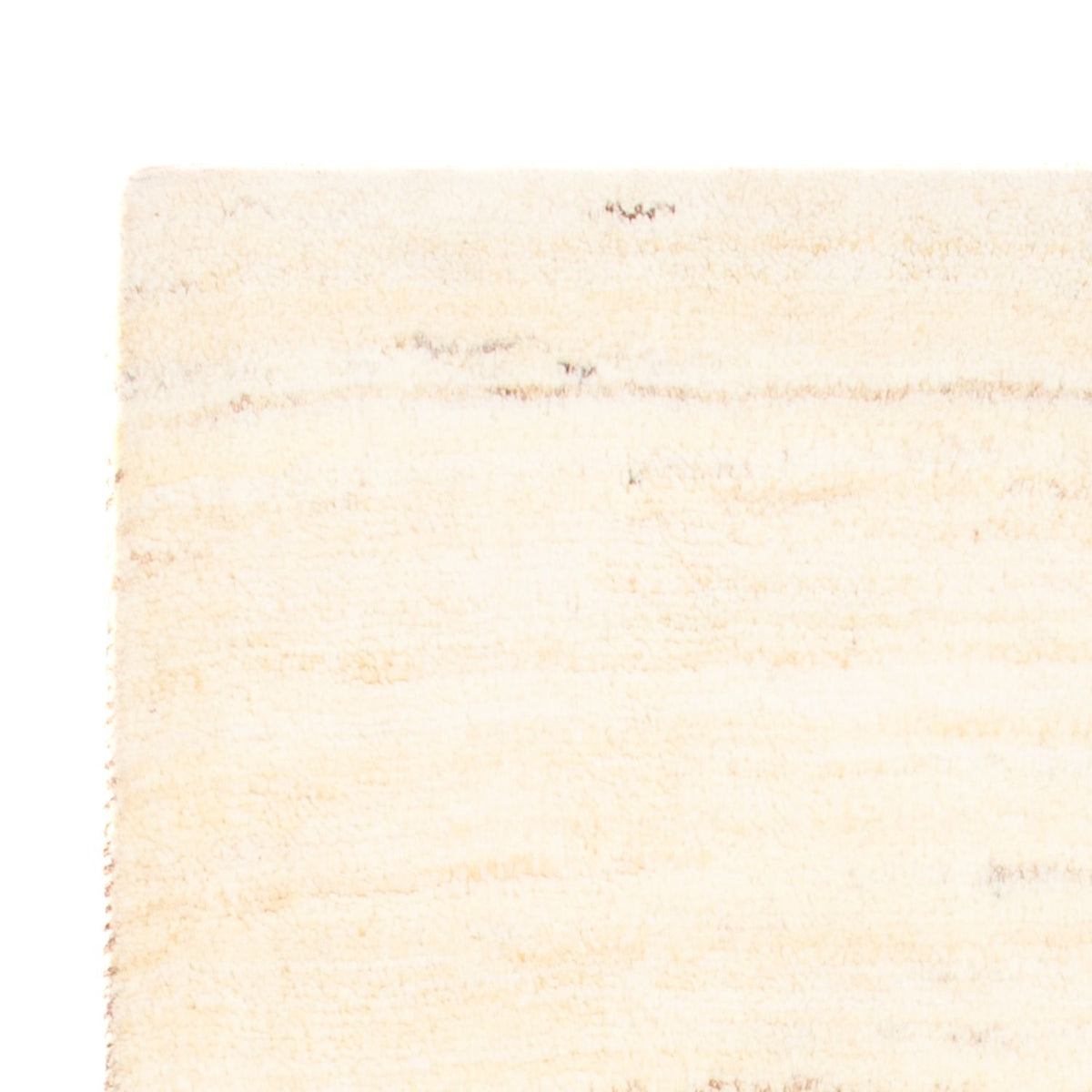 Gabbeh-matta - persisk - 101 x 61 cm - grädde