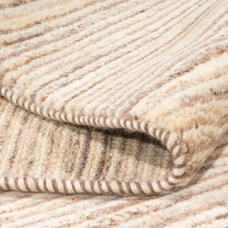 Gabbeh-matta - persisk - 244 x 172 cm - ljusbeige