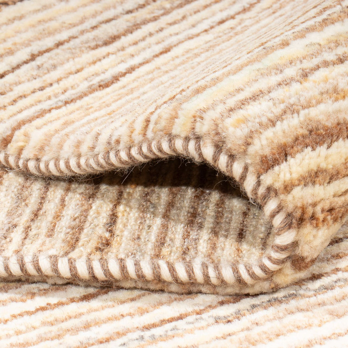 Gabbeh-matta - persisk - 240 x 170 cm - ljusbrun