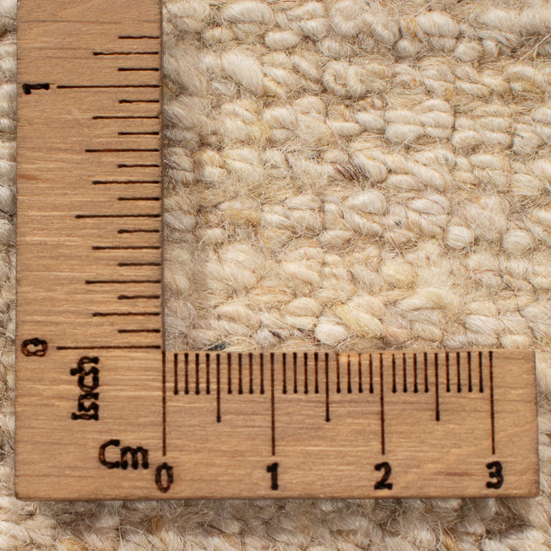 Gabbeh-matta - persisk - 237 x 160 cm - naturvit