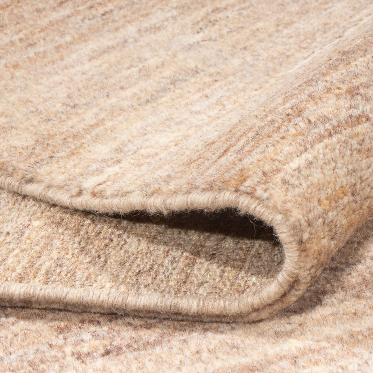 Gabbeh-matta - persisk - 242 x 159 cm - ljusbrun