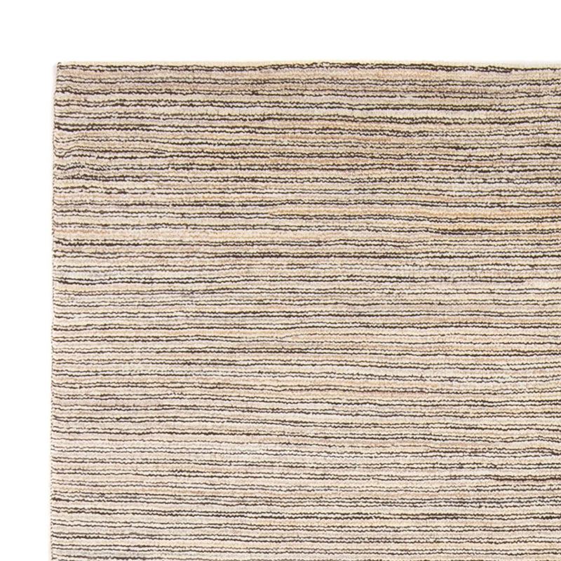 Gabbeh-matta - persisk - 242 x 162 cm - mörk beige