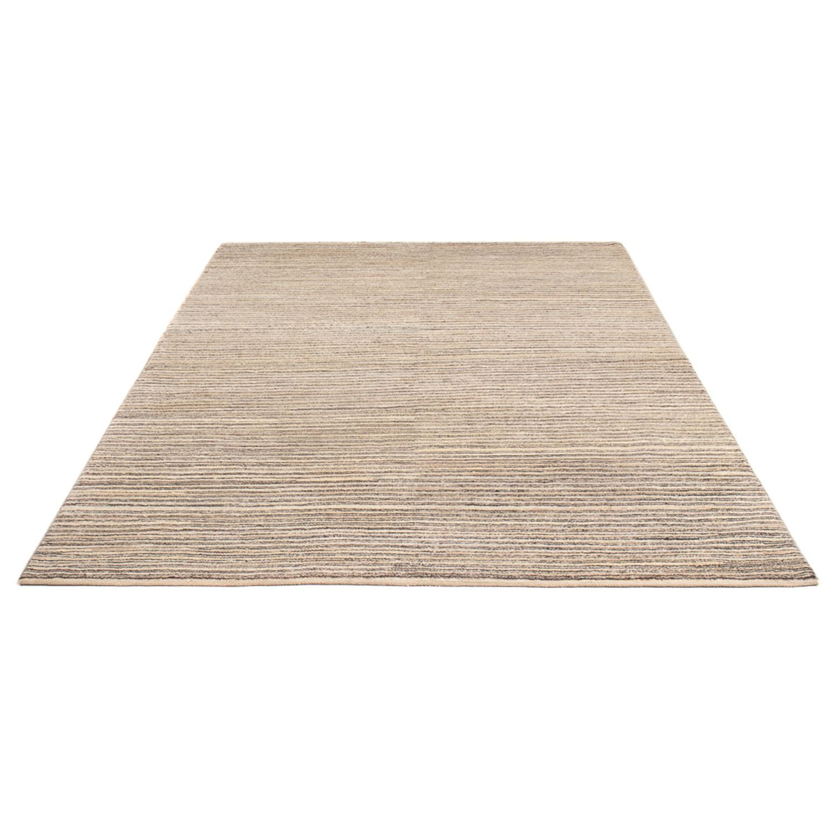 Gabbeh-matta - persisk - 242 x 162 cm - mörk beige