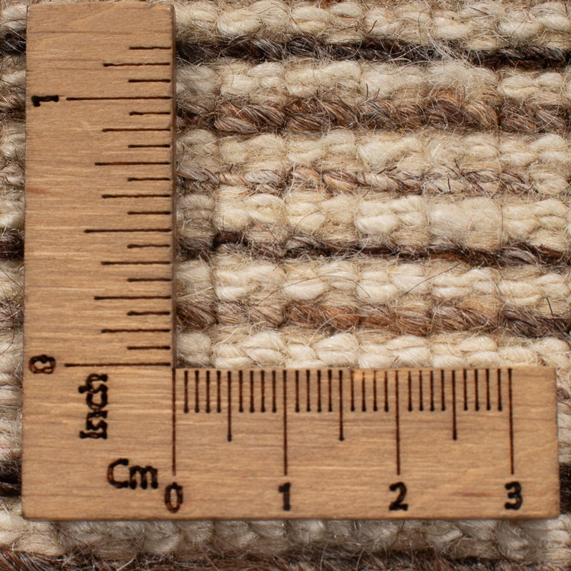 Gabbeh-matta - persisk - 242 x 162 cm - mörk beige