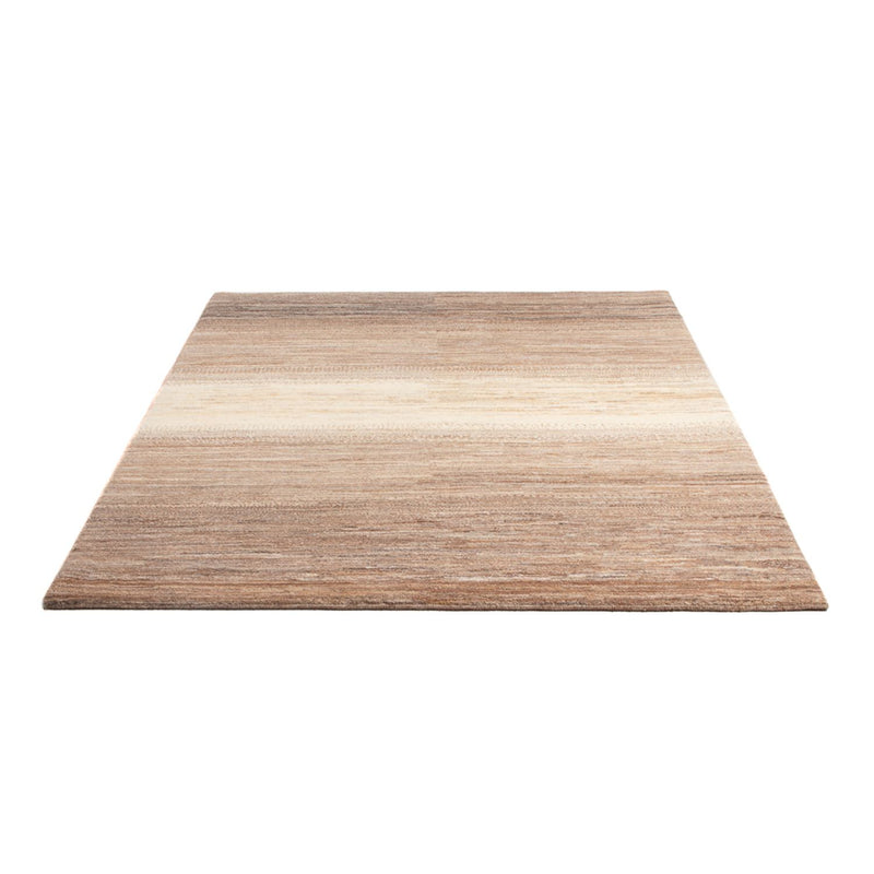 Gabbeh-matta - persisk - 184 x 148 cm - mörk beige