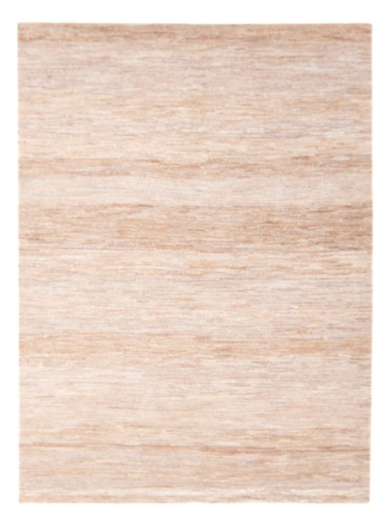 Gabbeh-matta - persisk - 204 x 148 cm - mörk beige