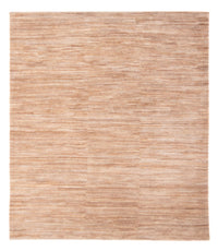 Gabbeh-matta - persisk - 198 x 155 cm - mörk beige