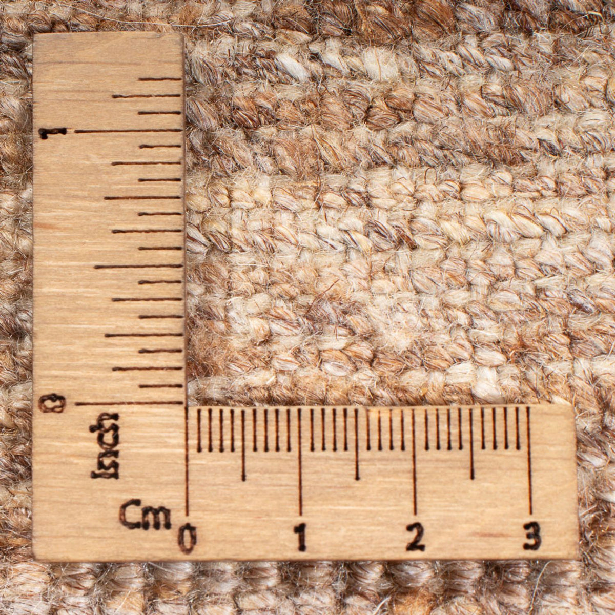 Gabbeh-matta - persisk - 198 x 155 cm - mörk beige