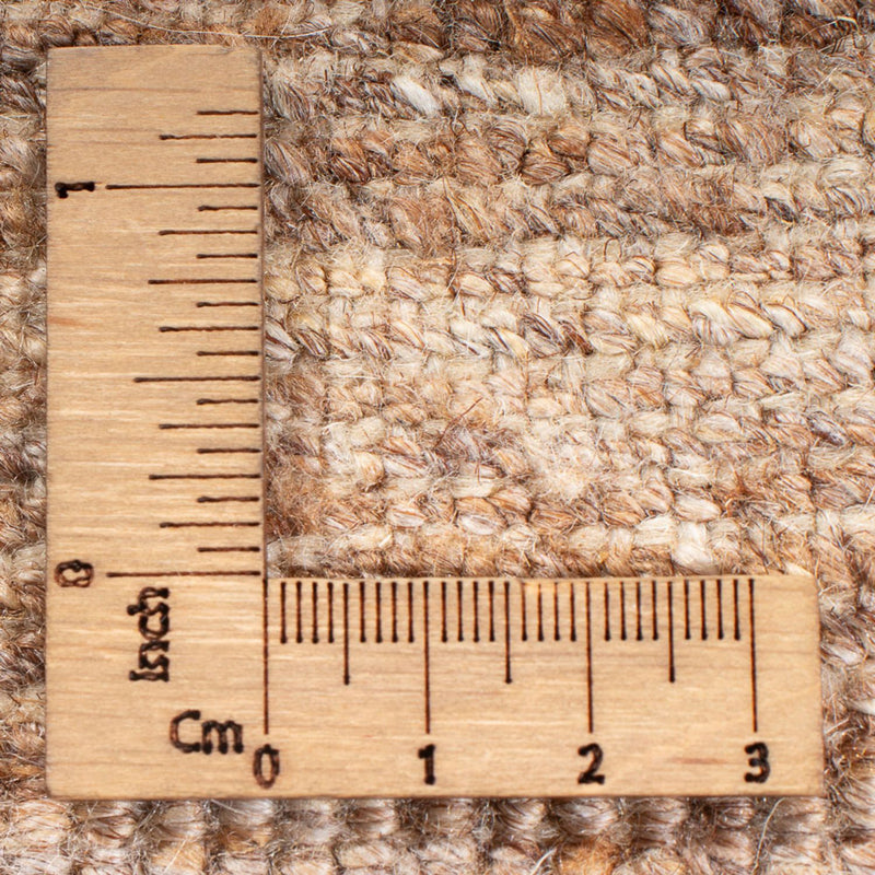 Gabbeh-matta - persisk - 198 x 155 cm - mörk beige