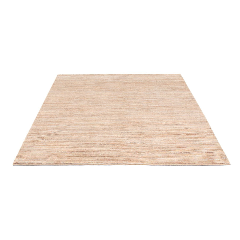 Gabbeh-matta - persisk - 198 x 146 cm - mörk beige