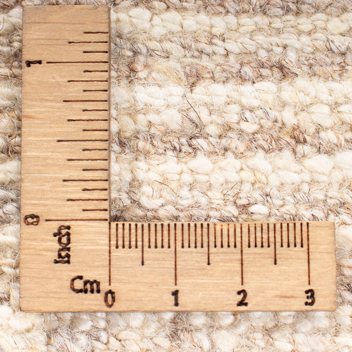 Gabbeh-matta - persisk kvadrat  - 157 x 140 cm - beige