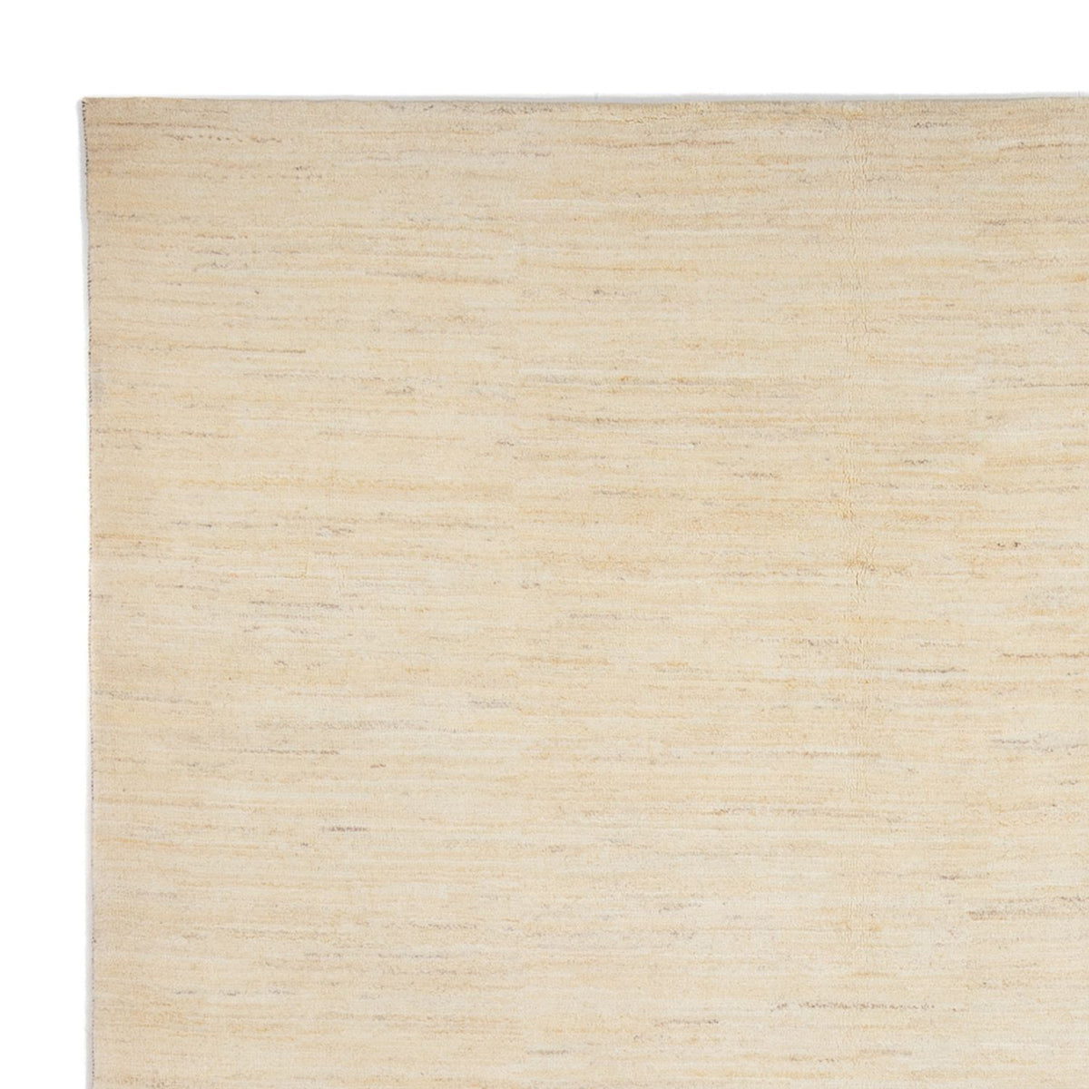 Gabbeh-matta - persisk - 275 x 258 cm - ljusbeige