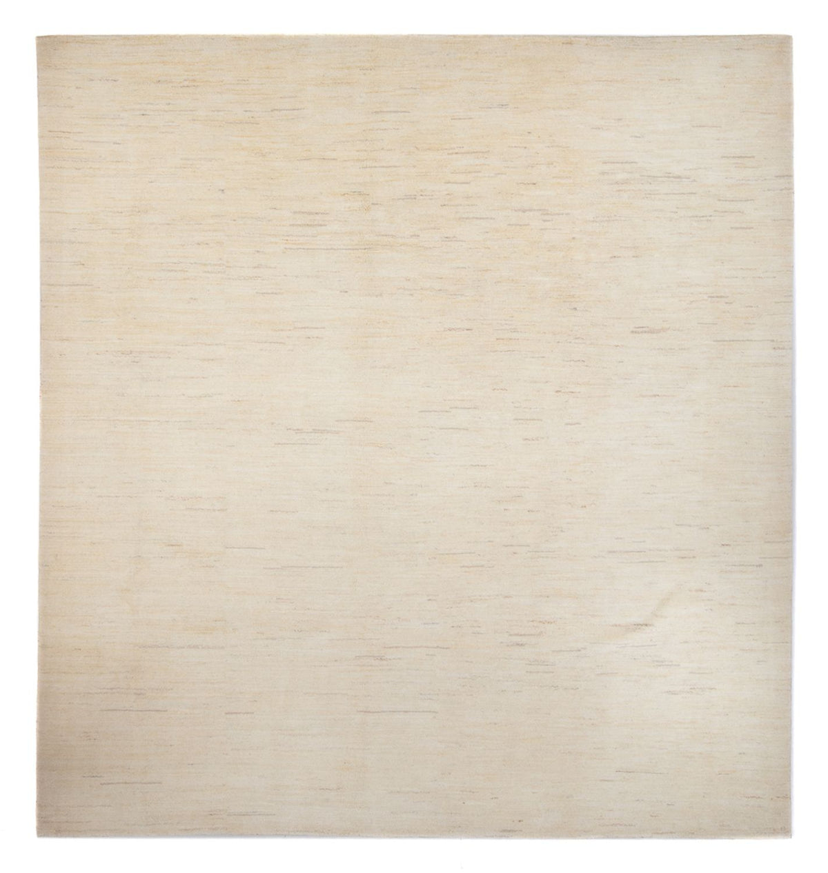 Gabbeh-matta - persisk - 278 x 260 cm - ljusbeige