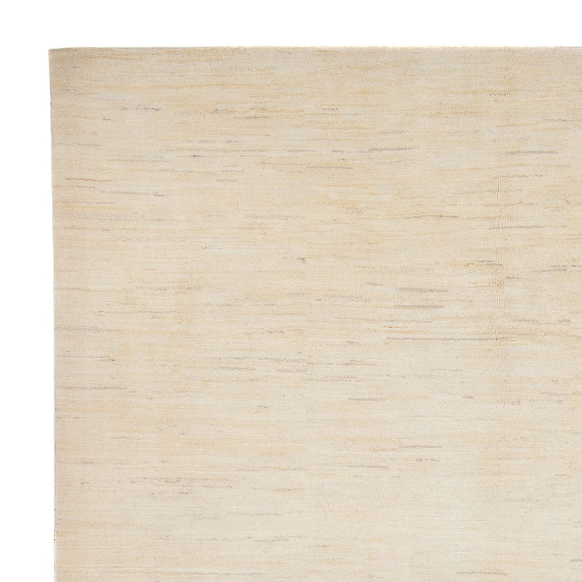 Gabbeh-matta - persisk - 278 x 260 cm - ljusbeige