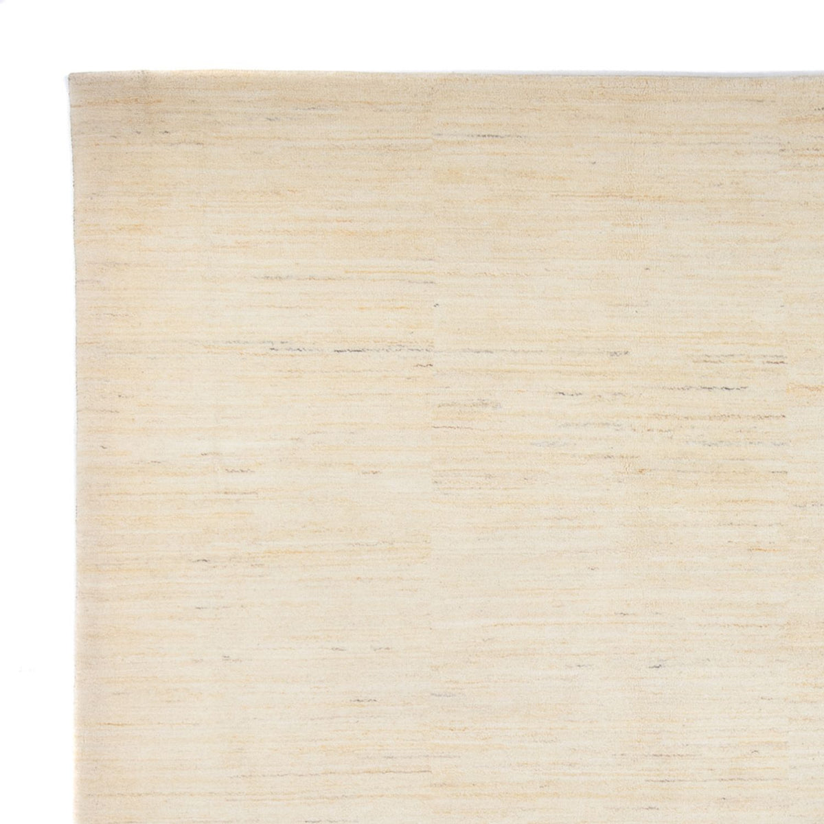 Gabbeh-matta - persisk - 293 x 260 cm - ljusbeige