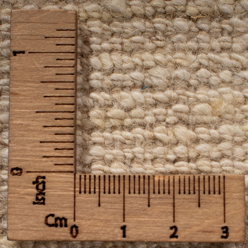 Gabbeh-matta - persisk - 293 x 260 cm - ljusbeige