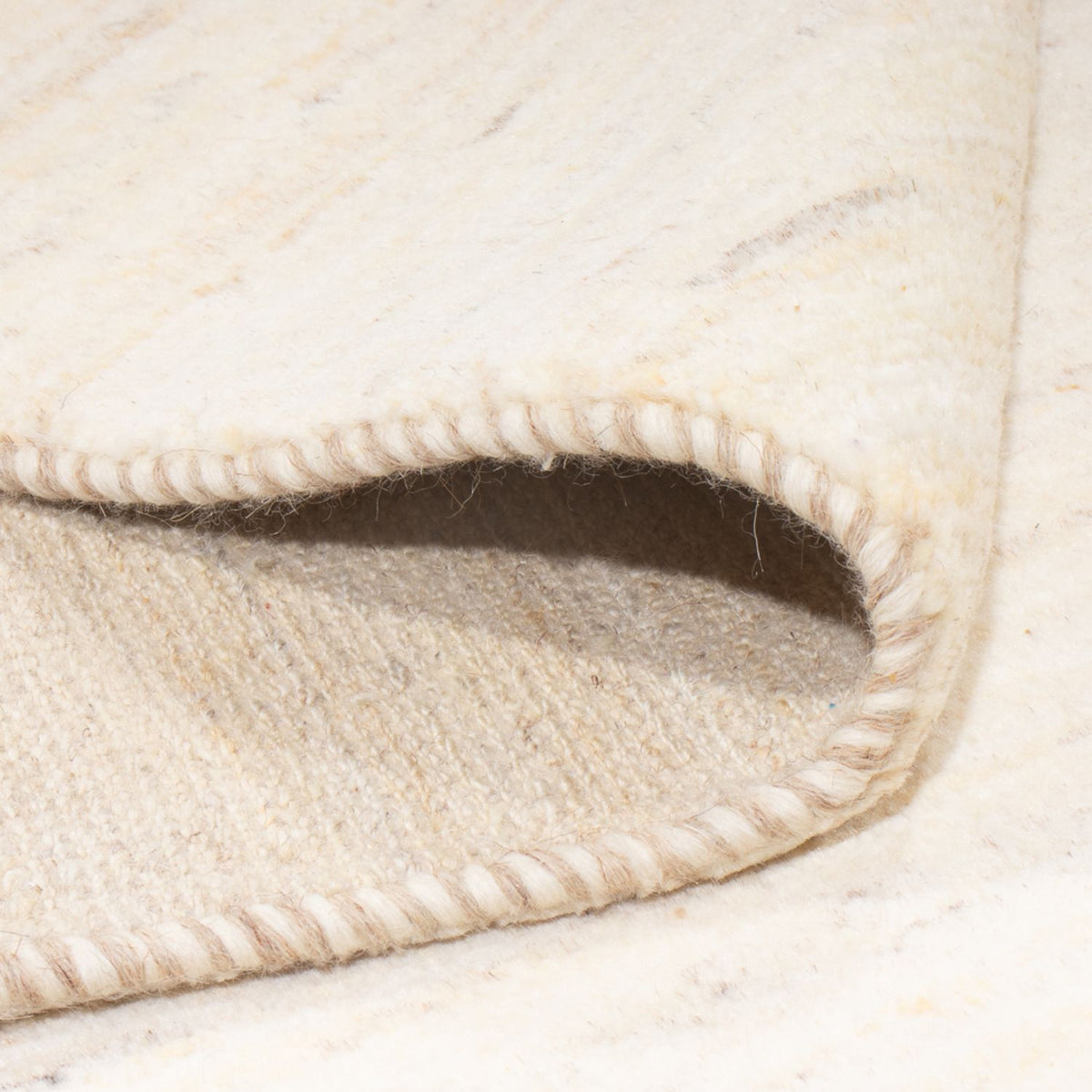 Gabbeh-matta - persisk - 288 x 210 cm - grädde