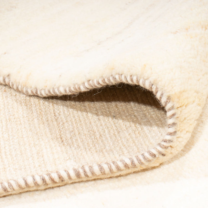 Gabbeh-matta - persisk - 235 x 171 cm - naturvit