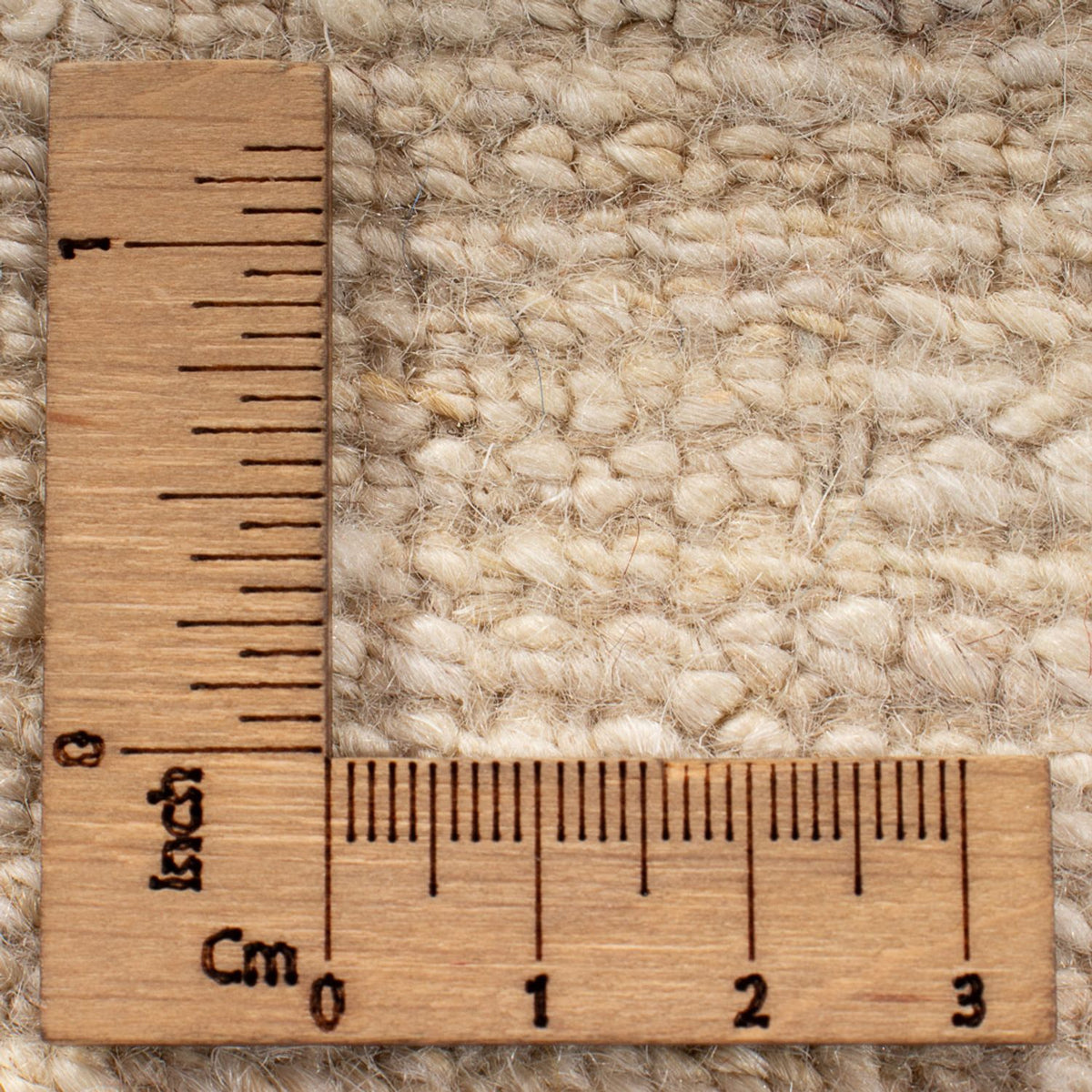 Gabbeh-matta - persisk - 232 x 174 cm - naturvit