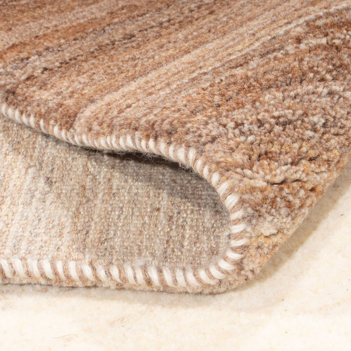 Runner Gabbeh-matta - persisk - 330 x 71 cm - natur