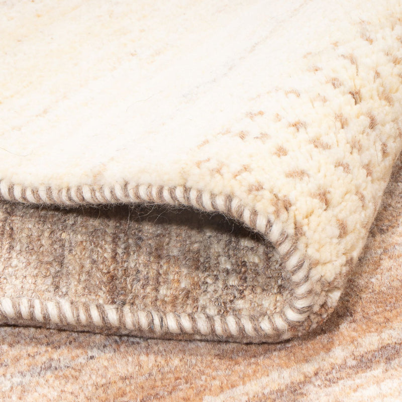 Runner Gabbeh-matta - persisk - 339 x 80 cm - natur