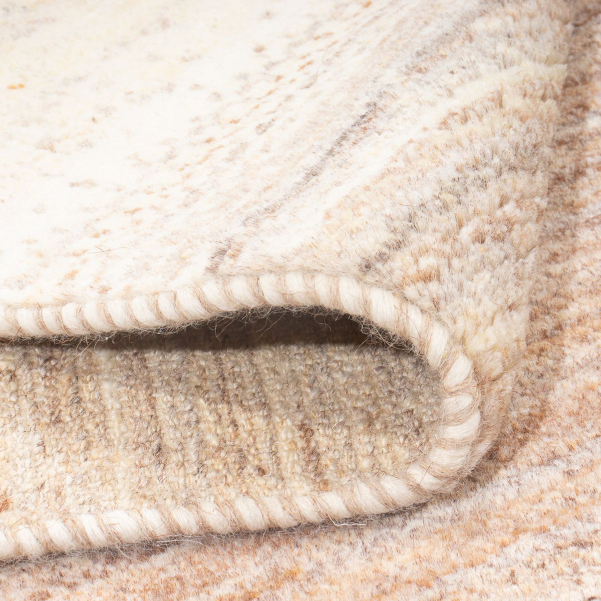 Runner Gabbeh-matta - persisk - 246 x 82 cm - natur