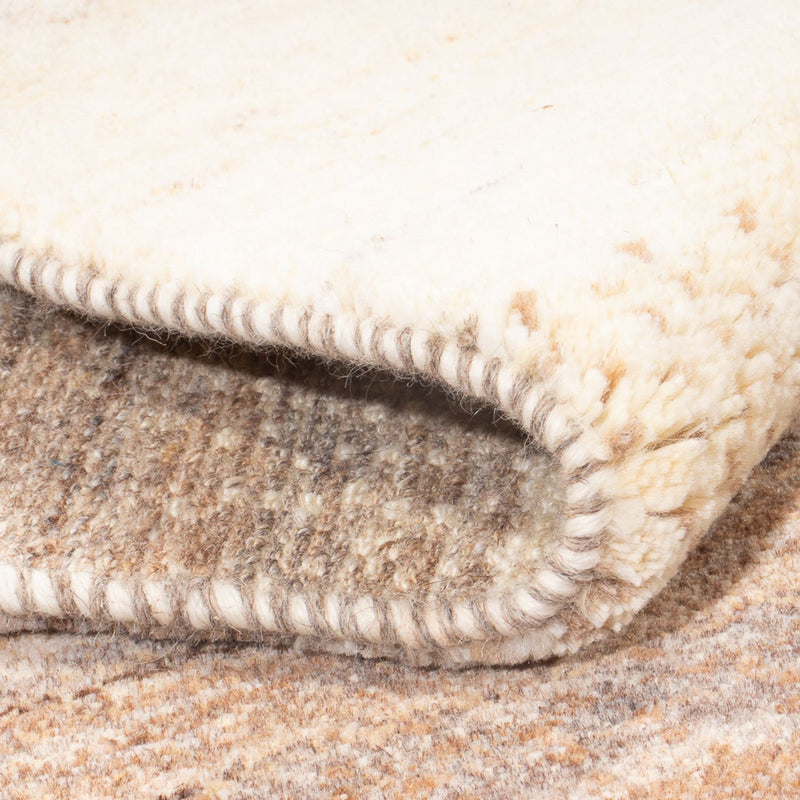 Runner Gabbeh-matta - persisk - 339 x 80 cm - natur