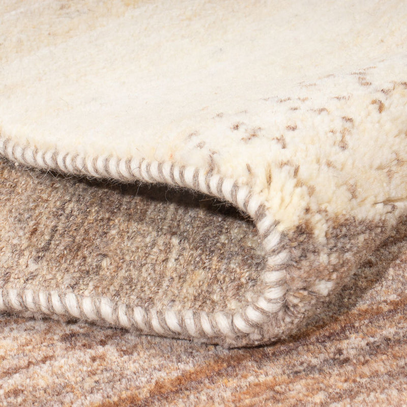 Runner Gabbeh-matta - persisk - 339 x 80 cm - natur