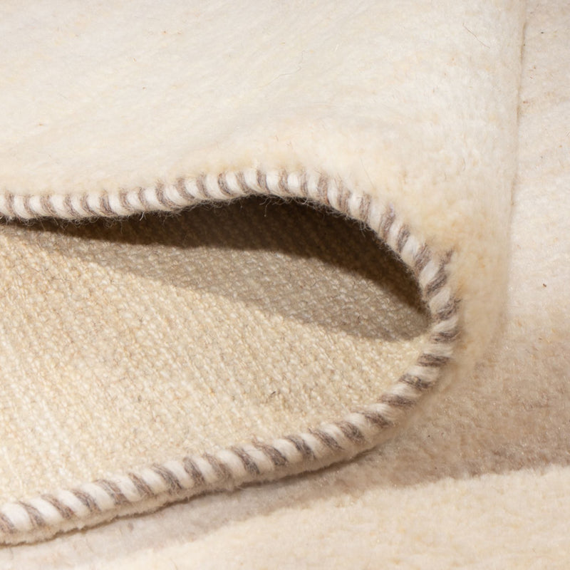 Gabbeh-matta - persisk - 298 x 216 cm - ljusbeige