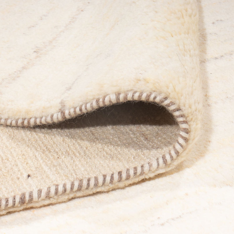 Gabbeh-matta - persisk - 285 x 190 cm - ljusbeige