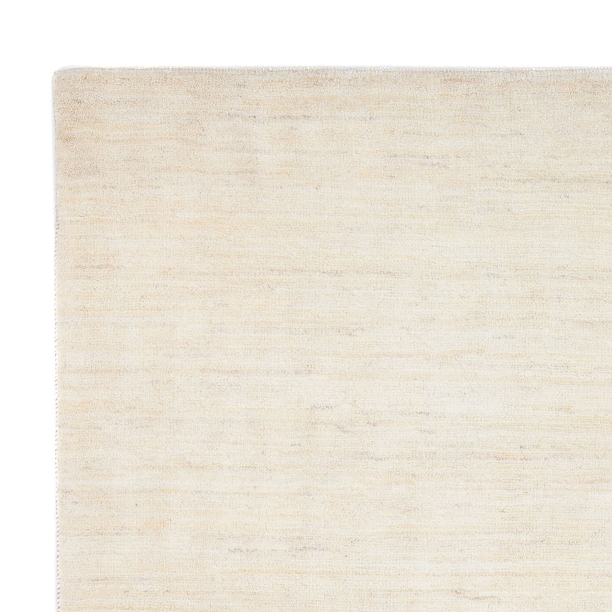 Gabbeh-matta - persisk - 248 x 187 cm - naturvit