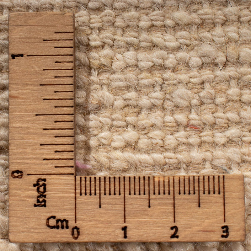 Gabbeh-matta - persisk - 248 x 187 cm - naturvit