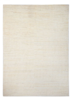 Gabbeh-matta - persisk - 247 x 178 cm - naturvit