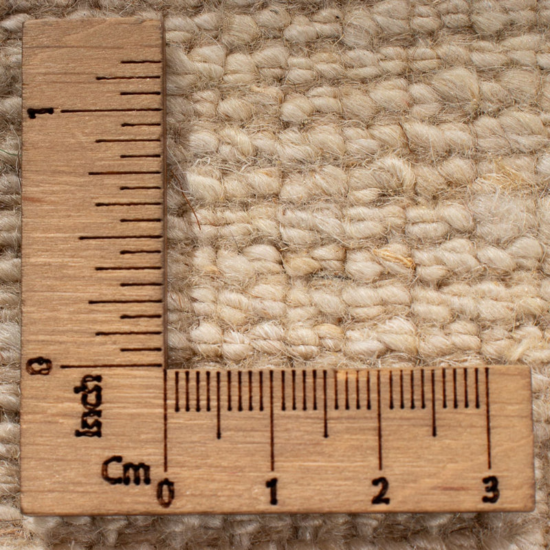 Gabbeh-matta - persisk - 247 x 178 cm - naturvit