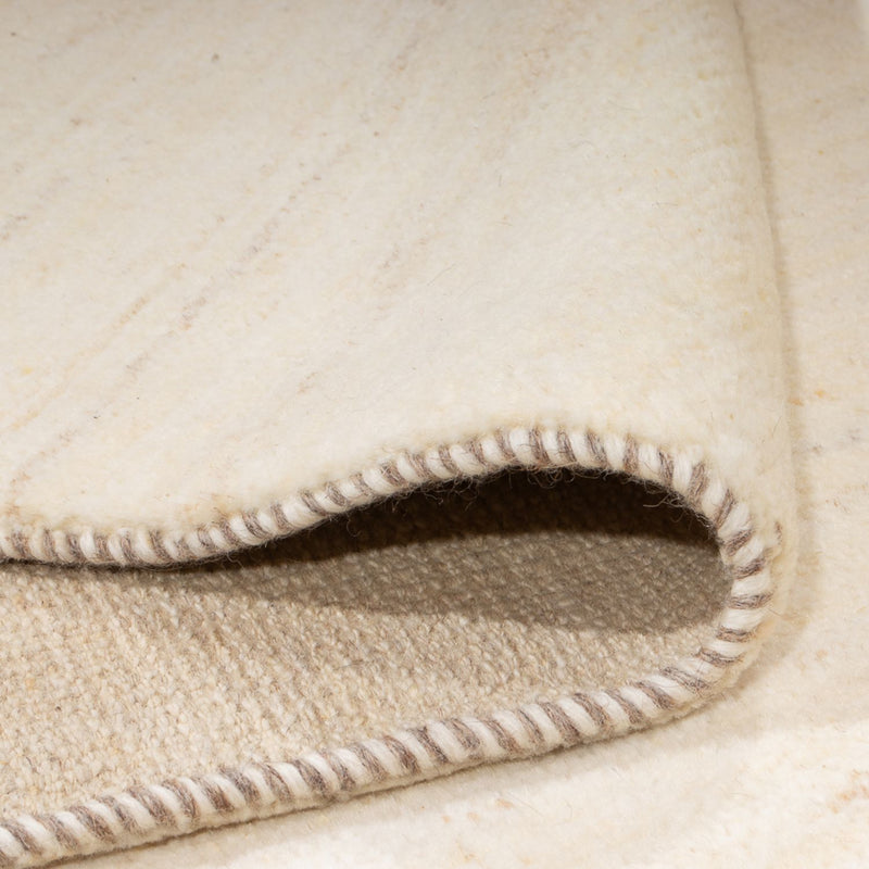 Gabbeh-matta - persisk - 260 x 167 cm - naturvit