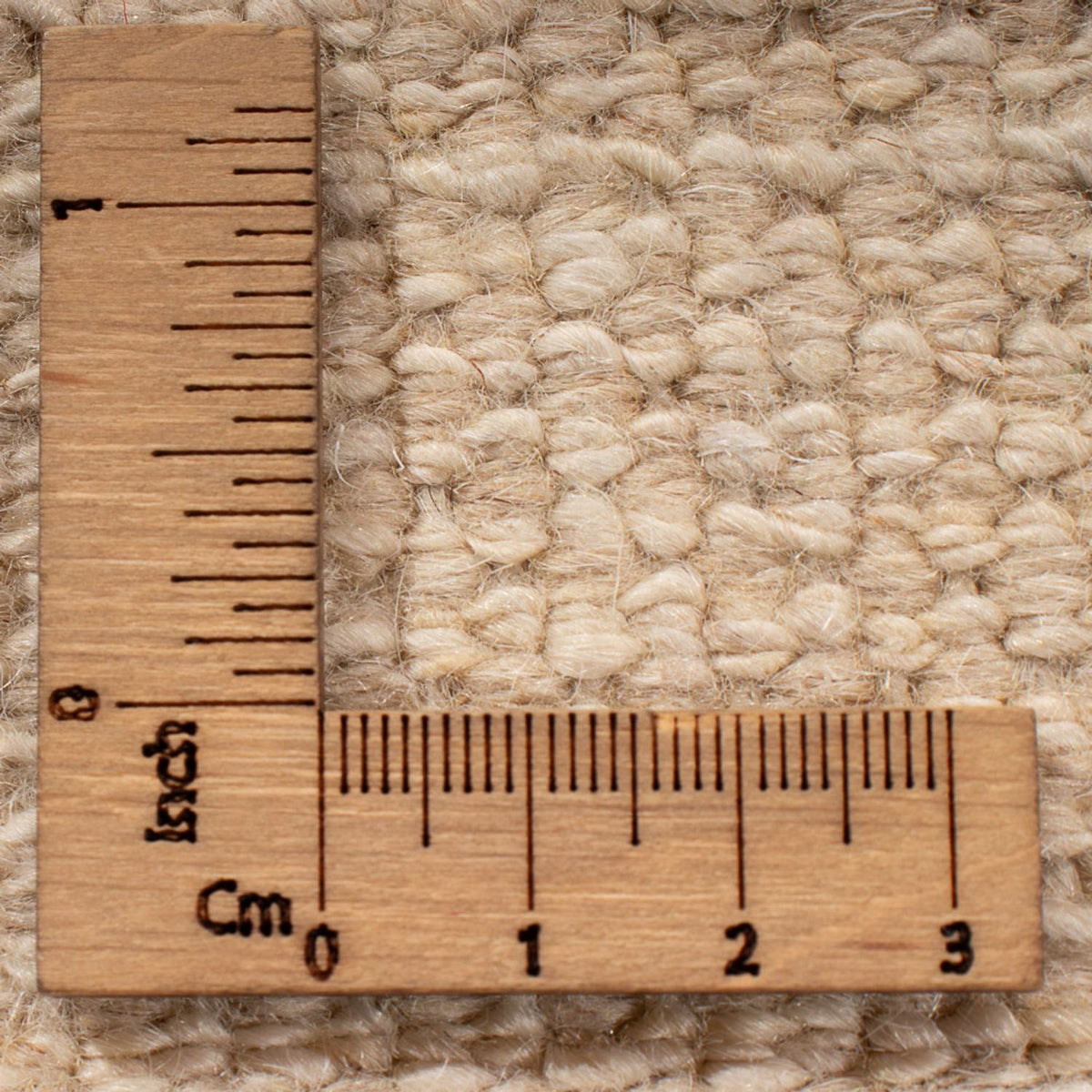 Gabbeh-matta - persisk - 260 x 167 cm - naturvit