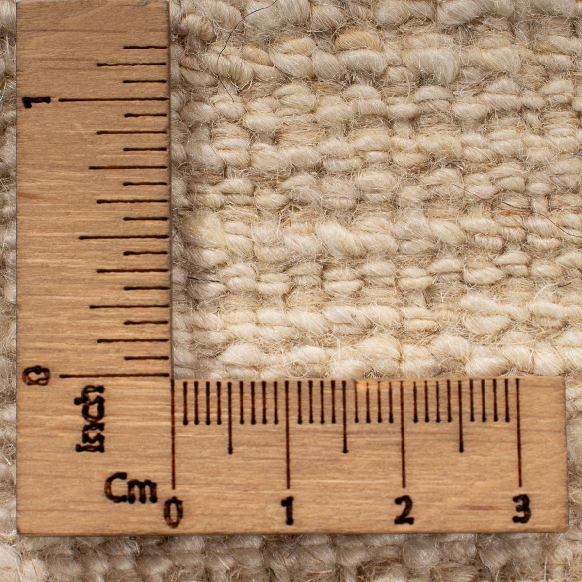 Gabbeh-matta - persisk - 221 x 166 cm - naturvit