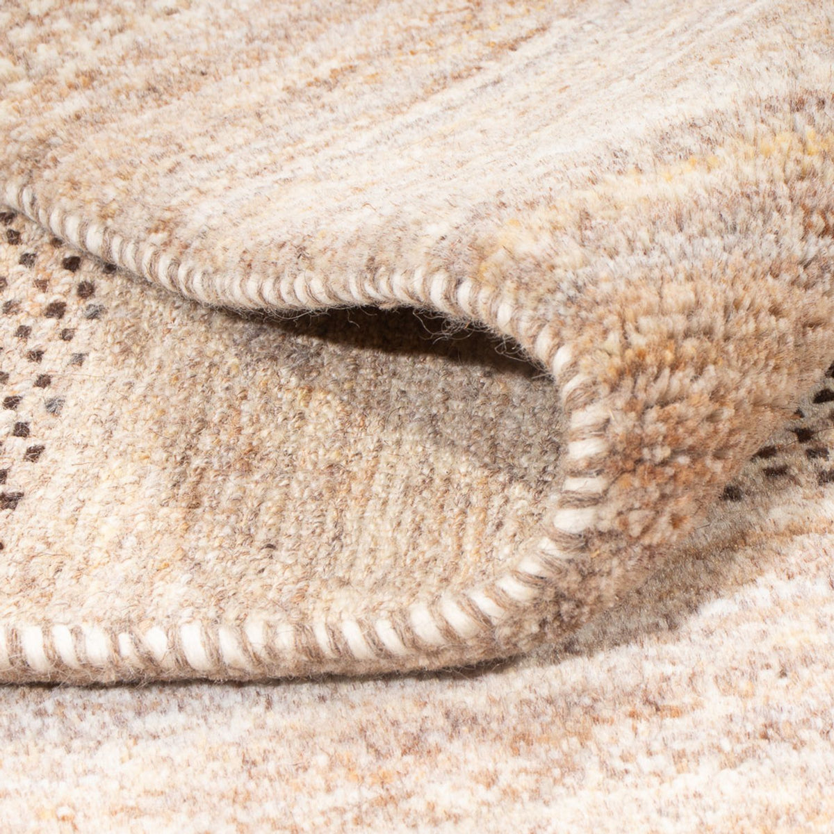 Gabbeh-matta - persisk - 200 x 158 cm - flerfärgad