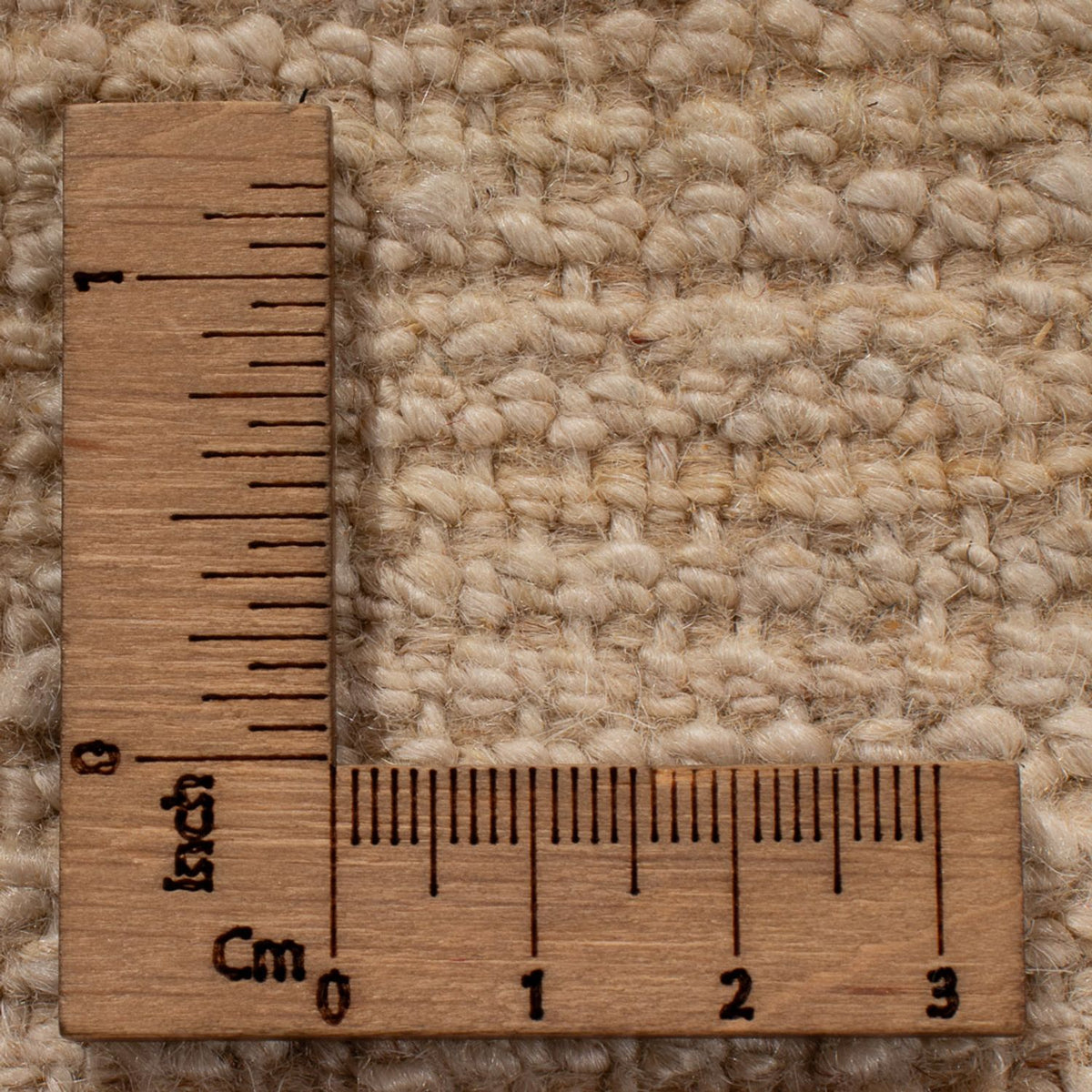 Gabbeh-matta - persisk - 244 x 186 cm - ljusbeige