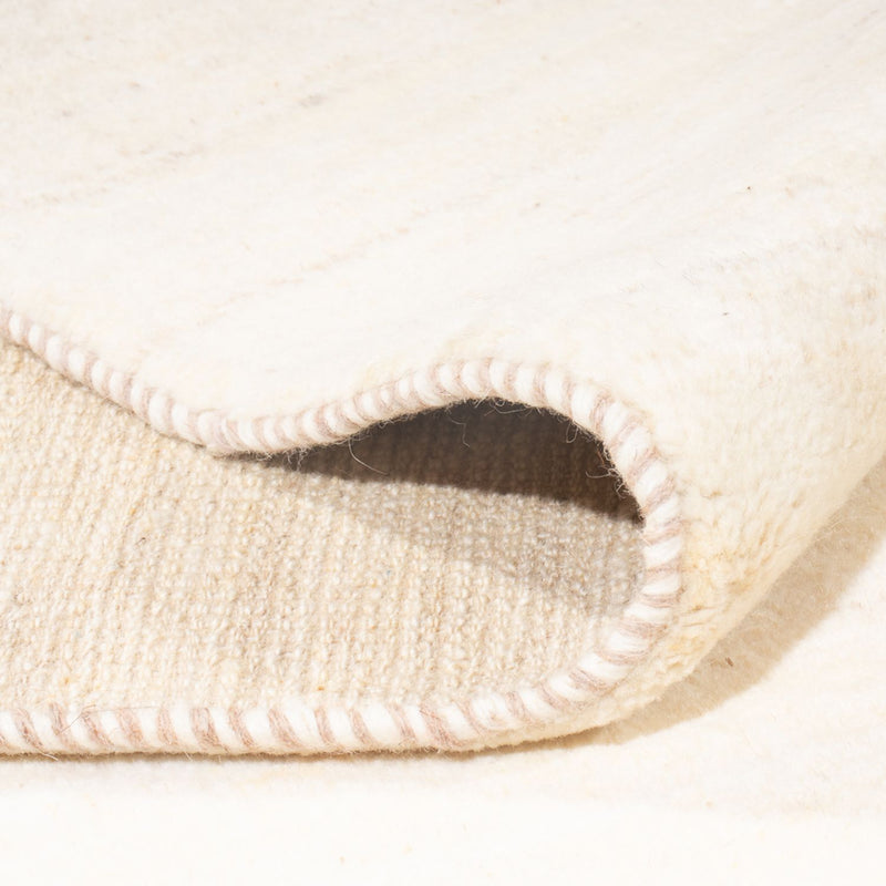 Gabbeh-matta - persisk - 252 x 190 cm - ljusbeige