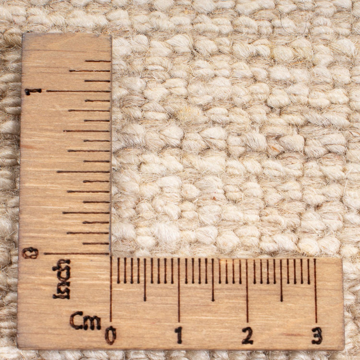 Gabbeh-matta - persisk - 252 x 190 cm - ljusbeige