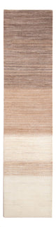 Runner Gabbeh-matta - persisk - 350 x 80 cm - natur