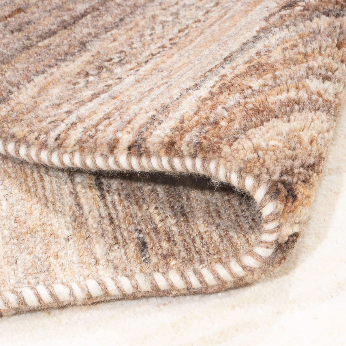 Runner Gabbeh-matta - persisk - 247 x 87 cm - natur