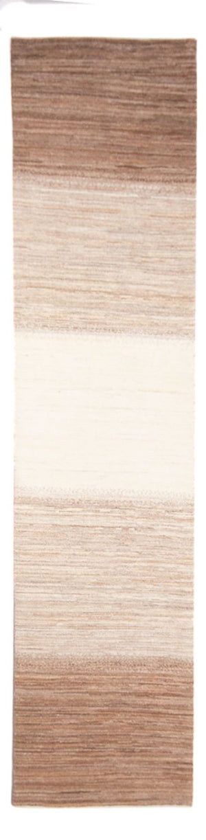 Runner Gabbeh-matta - persisk - 335 x 74 cm - natur