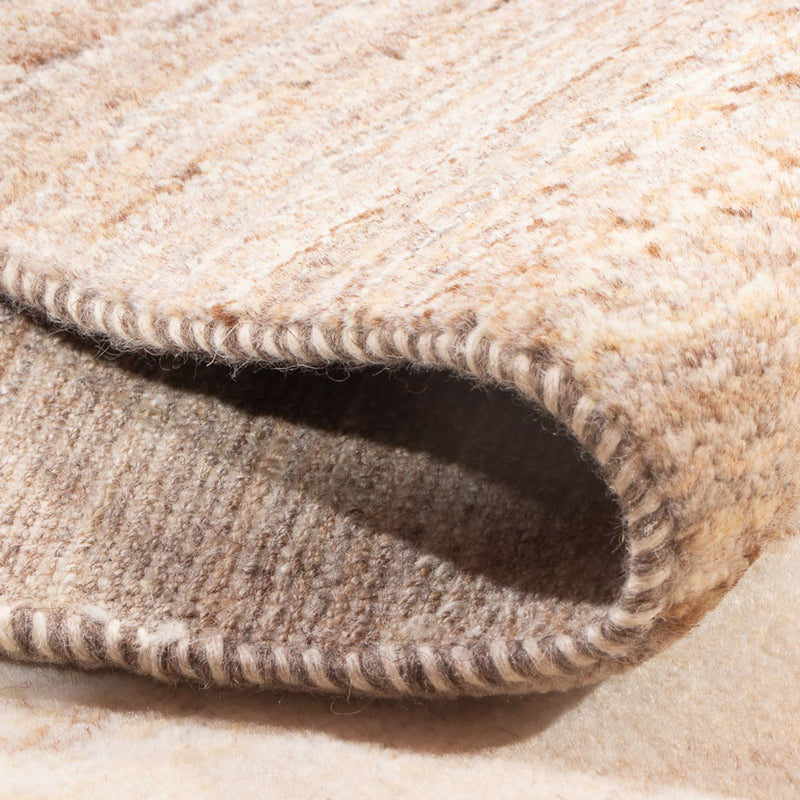 Gabbeh-matta - persisk - 97 x 59 cm - ljusbeige