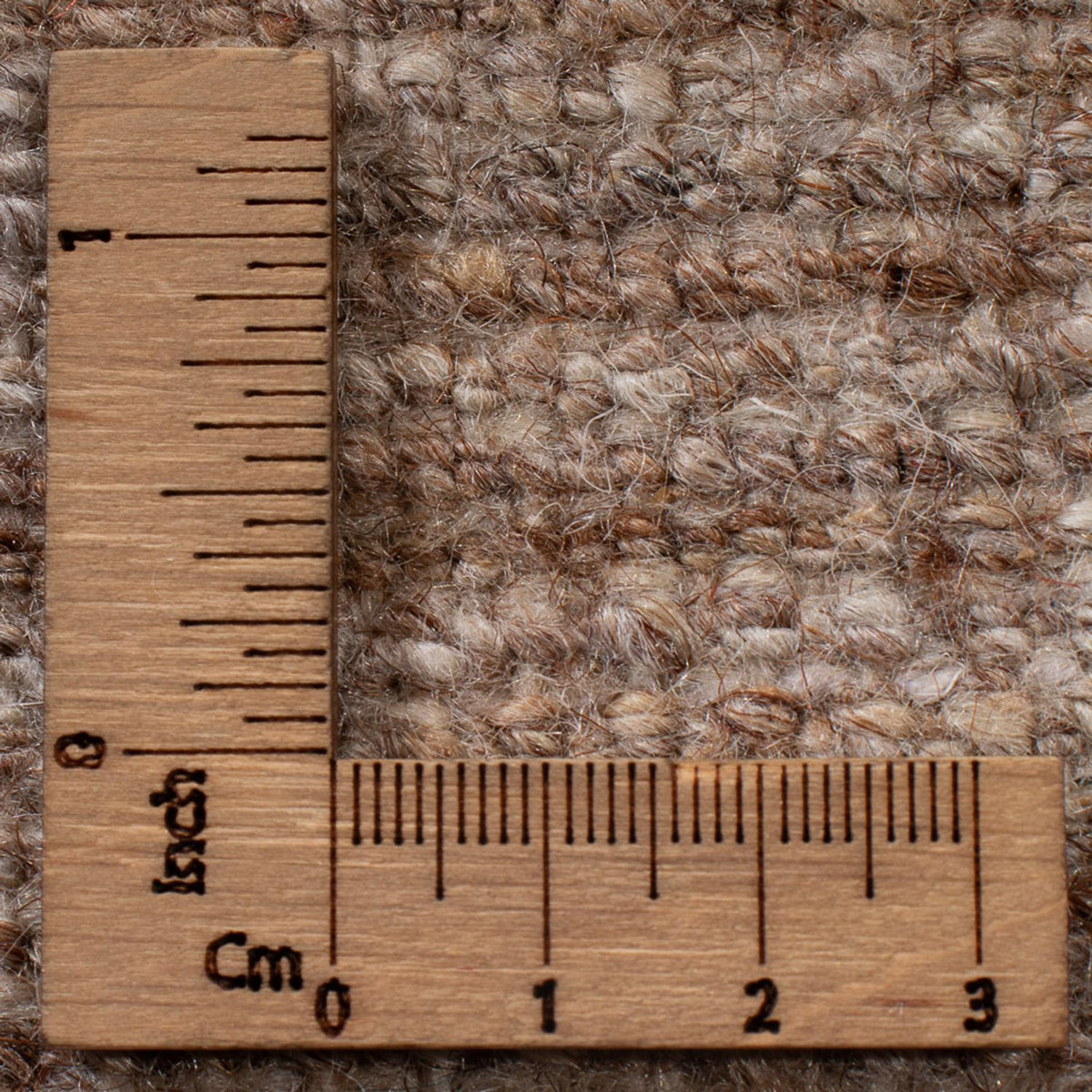 Gabbeh-matta - persisk - 97 x 59 cm - ljusbeige