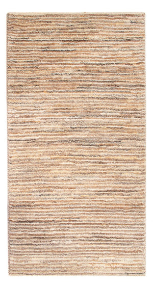 Gabbeh-matta - persisk - 95 x 56 cm - ljusbeige