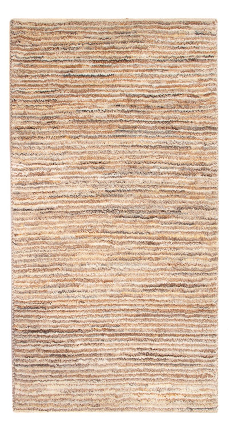 Gabbeh-matta - persisk - 95 x 56 cm - ljusbeige