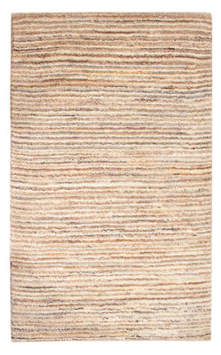 Gabbeh-matta - persisk - 94 x 61 cm - ljusbeige